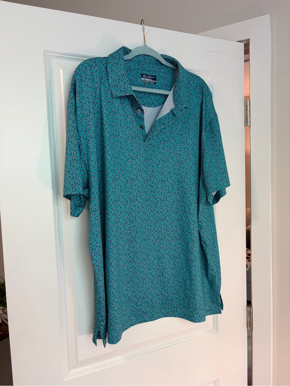 Ben Hogan Teal Golf Polo